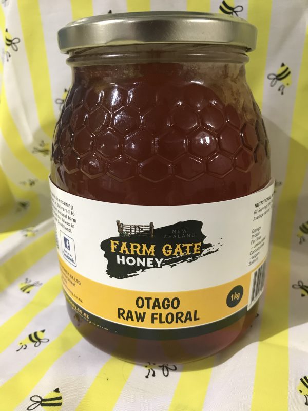 1 Kg Raw Floral (Dunedin Hives)